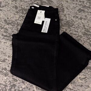 Katch Me Minimalist High Waisted Wide Leg Denim